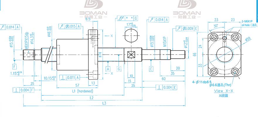 TBI XSVR02010B1DGC5-1099-P1 tbi滚珠丝杆和国产滚珠丝杠