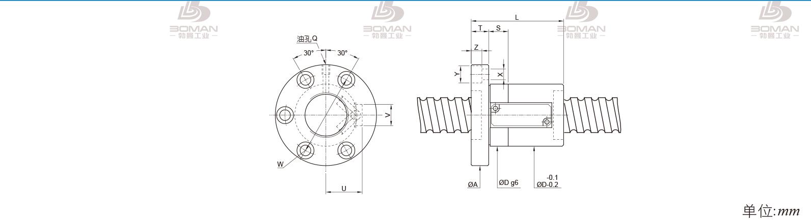 PMI FSVE3216-1.5 PMI丝杆导轨超薄型号