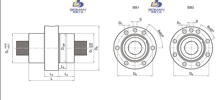 REXROTH R157C tsk滚珠丝杠副